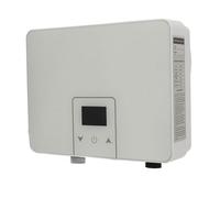Fockety Schermo Display Scollabagno Elettrico, 220v Mini Scaldabagno Istantaneo, PVC 5,5kw Riscadamento Rapido 55 ° C IPX4 Impermeabile Scaldabagno Istantaneo per la, Regolazione, Regolazione,