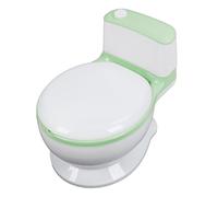 Fockety Seggioliolino per l'USO del Vasino, 3 in 1 Sedia per Vasino Antiscilolo per Bambini Con Morbido Sedile per IL Water, Spazzola per La Pulzias della Sciala Dell'asciugamano, Seggiolino (GREEN)