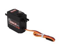 Fockety Servomotore, Servomotore Rc a Coppia Eletata 35 Kg, Kit Digitale con Ingranaggio in Metallo per Controlleri Robot per Elicotteri, Aerei, Barche, con Cavo