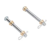 Fockety Set di Perni Cerniera Porta in Metallo, vestibilità Affidabile, Adatto per 1979-1993, per Proprietari di auto.