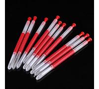 Fockety Set di Strumenti per Innesto per Apicoltura - 10 Strumenti per L'allevamento della Regina per la Produzione di Pappa Reale - Canna Fine e Controllo Eccellente.