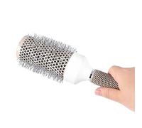 Fockety Set Spazzole Per Parrucchieri, Pettine Rotondo In Ferro Ceramico Resistente Alle Alte Temperature Con Manico Antiscivolo, Denti Flessibili In Nylon Per Massaggio Del Cuoio Capelluto, Adatto