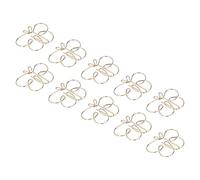 Fockety Simpatiche Graffette Metalliche Antiscivolo 50 Pezzi per la Classificazione dei File Ferro Leggero 1,2 X 1,5 Pollici per Ufficio e Uso Domestico