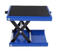 Fockety Sollevatore per moto, sollevatore a forbice pieghevole da 1100 libbre con ampia piattaforma, cavalletto centrale regolabile in altezza da 3,35 a 13,39 pollici per cruiser