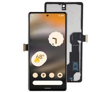Fockety Sostituzione del Touchscreen per Pixel 6A GX7AS GB62Z G1AZG GB17L 5G, Display LCD da 6,1 Pollici con Digitalizzatore Touchscreen e Strumenti di Riparazione, Kit di Strumenti per
