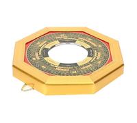Fockety Specchio Bagua Convesso Feng Shui Tradizionale Cinese per Fortuna e prosperità, Specchio per Pettegolezzi All'aperto per L'armonia Domestica e Lavorativa (concavo da 13,5 cm)