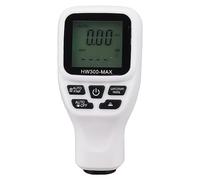 Fockety Spessimetro Della Pittura, Misuratore di Spessore del Rivestimento 'Automobile 0-2000um con l'Esposizione LCD Della Lampadina, Misuratore Della Pittura per Industriale (WHITE)