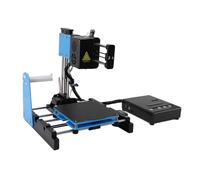 Fockety Stampante 3D per i Bambini, Stampante 3D Ad Alta velocità del Filamento di PLA 100x100mm Che Stampa la Dimensione DIY 3D la Stampante per gli Appassionati di DIY (Spina europea)