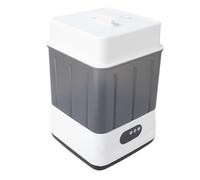 Fockety Sterilizzatore e Asciuga Biberon, Sterilizzatore Elettrico per Biberon a Vapore 5 in 1 con capacità di 12 Bottiglie, Lavabiberon Universale per Ciucci, Parti per Tiralatte (Spina europea)