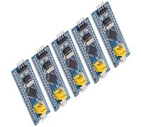 Fockety STM32F103C8T6 Modulo Scheda di Sviluppo Minimo con Prestazioni Stabili per Test Elettrici, Moduli di Apprendimento USB Mirco 5 Pezzi per Appassionati di Elettronica, Materiale ABS
