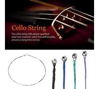 Fockety Stringhe di Violoncello a Filo in Acciaio Professionale V80 Soft Harmonius Subo