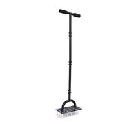 Fockety Strumento per Aeratore del Prato, Picco da 34,6 Pollici di Aeratore di Pratori con 20 Picchi e Manuali, per Detrarre i Prati Aeranti del Suolo, Cortile, Patio, Giardino