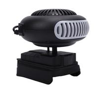 Fockety Stufa Spaziale, Stufa Portatile Alimentata a Batteria da 170 W con Rotazione di 360 Gradi Due Marce di Temperatura da 30 a 50 ° C e da 50 a 80 ° C Doppie Porte USB per Officine e Fabbriche