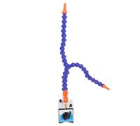Fockety Supporto Base Magnetica Regolabile per Iniettore d'Olio, Tubo FlessiBile Del Refrigerante G1/4 in G1/2 Out 2, Rotente Base per Indicatore, Supporto per La Misurazione Del Pezzo