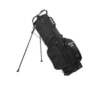 Fockety Supporto per Sacca da, Borsa da Portatile Leggera in Nylon Resistente con Doppi Spallacci Facile Distribuzione del Peso, Slot Multipli per Mazze per Riporre il Set Completo (BLACK)