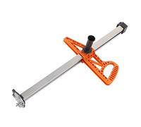 Fockety Taglierina per Cartongesso Manuale a Doppia Lama Utensile da Taglio per Cartongesso con 2 Manici Guida in Acciaio Inossidabile Strumento artefatto del Muro a Secco a Spinta Manuale