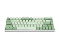 Fockety Tastiera meccanica senza fili, tastiera da gioco dinamica retroilluminata RGB a chiave completa da 68 tasti 2.4G Bluetooth tipo C Modalità cablata tastiera meccanica da gioco