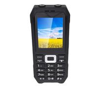 Fockety Telefono cellulare per anziani con tasti grandi, GSM sbloccato, 2G Dual SIM, volume alto, batteria da 6800 mAh, con tasto SOS e torcia a doppio LED. (Spina europea)