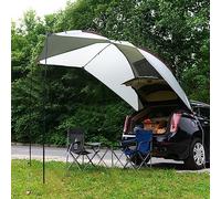 Fockety Tenda Posteriore per Auto, Tede da Unica per Porthellone Posterioreore SUV Portatile, Tendeda da Unica Impermeabile per Tendeda da per SUV, da per Barbecue, da