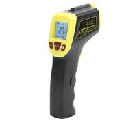 Fockety Termometro a Infrarossi, Pistola Temperatura Digitale Senza da -50 ℃ a 600 ℃ con Display LCD e Funzione di Memoria, Pistola Termometro IR per Cottura,Grill,Forno per