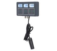 Fockety Tester di qualità dell'Acqua, 8 in 1 S.G PH EC Salt ORP TDS CF Temp Meter WiFi Online Digital Water Tester, Mobile App Monitoring 0,01 risoluzione PH Meter per Gli acquari Spas