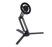 Fockety Treppiede magnetico per telefono, supporto flessibile e pieghevole per cellulare ruotabile a 360 gradi, compatibile con smartphone e tablet fino a 12,9 pollici