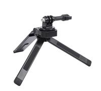 Fockety Treppiede Magnetico Pieghevole, Mini Treppiede da Tavolo Universale in Alluminio con Angolo Regolabile a 250° e Magneti Incorporati, per Fotocamere e Action Series