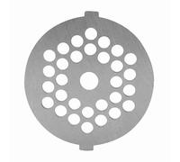 Fockety Tritacarne Frantoio Piastra Tritacarne Coltello a Disco Forte e Affilato per Macinare Rapidamente la Carne Lega D'argento per Uso Domestico in (Piccolo foro rotondo da 5 mm)