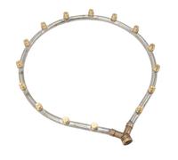 Fockety Ugello Nebulizzatore, Ugelli Regolabili in Acciaio Inox a più Teste con Testina Lavabile (15 Testa)