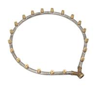 Fockety Ugello Nebulizzatore, Ugelli Regolabili in Acciaio Inox a più Teste con Testina Lavabile (20 Testa)