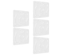 Fockety Vassoio Portatile per Bende Sull'occhio Portatile 5 Pezzi per per gli Occhi per Maschere Fai-te con Funzionamento Semplice della Macchina per Saloni di Bellezza