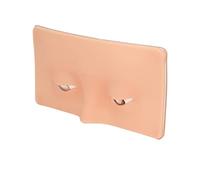 Fockety VOLTO PER PRATICARE IL TRUCCO, VISO PER PRATICARE IL TRUCCO DEGLI OCCHI IN SILICONE DI SIMULAZIONE RIUTILIZABILE PER TITENI PER TRUCCATORE