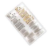 Fockety Watch Extension Bar + Crowns Accessory Tool Kit, Orologi in Acciaio Inossidabile Progettati in Modo Speciale per uno Scambio, Muss-Have per Orologio