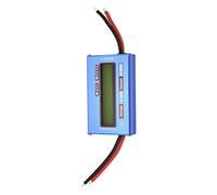 Fockety Wattmetro, Wattmetro Digitale Professionale RC 60V / 100A, Misuratore ad Alta precisione Basso consumo energetico per energia eolica a Batteria Solare