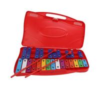 Fockety Xilofono per Bambini, Strumenti a percussione Moderni a 25 Tasti con 2 Bacchette, Strumenti Musicali per Bambini, Giocattolo Musicale Montessori, Regali di Compleanno educativi