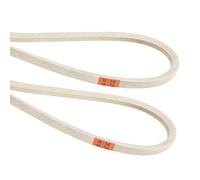 FOCMKEAS 2 cinghie M54 per macchina da cucire industriale, perimetrale interno, 137,2 cm, in gomma, triangolari, cinghie di ricambio per macchine da cucire, per sistemi di trasmissione nel settore