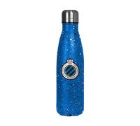 FOCO Borraccia con licenza ufficiale Club Brugge KV Football con spruzzi di vernice, 500 ml
