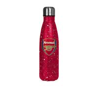 FOCO Borraccia riutilizzabile ufficiale dell'Arsenal FC con schizzi di vernice, 500 ml