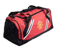 FOCO Borsone con licenza ufficiale Manchester United FC Core Stripe, Manchester United F.C, Borsone