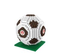 FOCO BRXLZ FC St Pauli Set di mattoncini da costruzione 3D con licenza ufficiale, pallone da calcio, 12+ anni