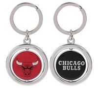 FOCO Chicago Bulls Basketball Spinner Keychain, rosso, taglia unica