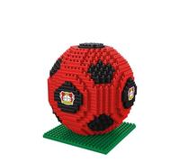 FOCO Con licenza ufficiale Bayer 04 Leverkusen modello di pallone da calcio BRXLZ da costruire con mattoncini 3D