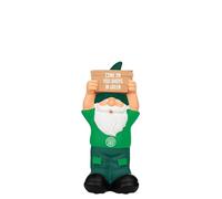 FOCO Con licenza ufficiale Celtic FC gnomo con cartello e slogan