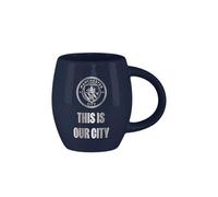 FOCO Con licenza ufficiale Manchester City FC tazza da tè extra capiente con slogan