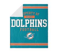 FOCO Coperta in pile Sherpa Miami Dolphins - 60 x 70 cm