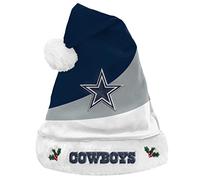 FOCO Dallas Cowboys NFL 2021 Colorblock Santa Hat - One-Size