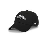 FOCO Herren Baltimore Ravens Cap NFL Team Logo Schwarz & Wei Freizeitm tze
