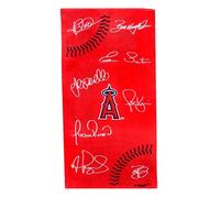 FOCO Los Angeles Angels - Asciugamano con motivo stampato, 30 x 60 cm
