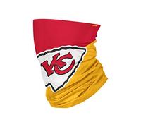 FOCO NFL Kansas City Chiefs Neck Gaiter, One Size, Big Logo