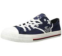 FOCO NFL Mens Low Top NFL Big Logo Scarpe di Tela - Uomo, Uomo, Low Top Big Logo Canvas Shoe - Mens, New England Patriots, XX-Large